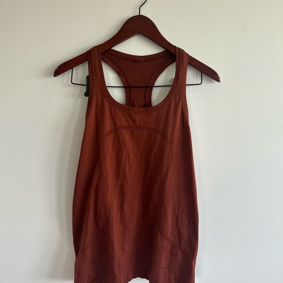 Dark orange lululemon tank top - Picture 5 of 8
